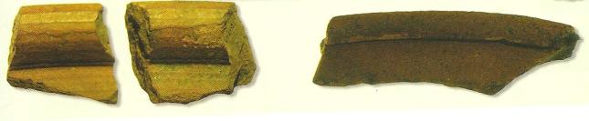 Pot Shards found at Tintagel